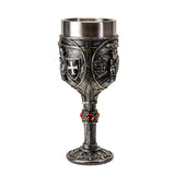 7.6" Chalice / Goblet - Hospitaller Knight - Magick Magick.com