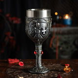 7.6" Chalice / Goblet - Hospitaller Knight - Magick Magick.com