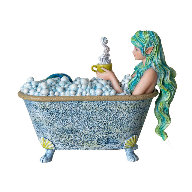 7.6" Mermaids Love Bubble Baths Statue - Magick Magick.com