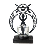 7.75" Danu Goddess Tealight Candle Holder - Magick Magick.com