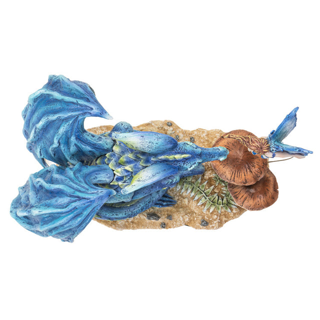 7.8" Amy Brown Dragon Statue - Close Encounter Dragon and Fairy - Magick Magick.com