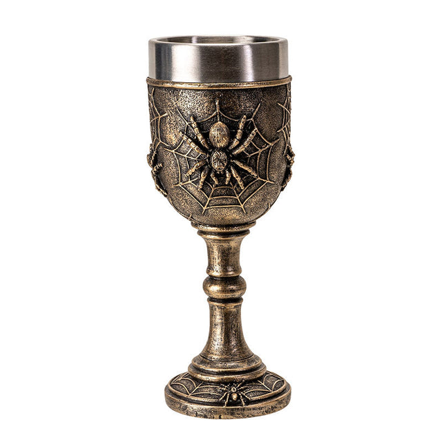 7.8" Chalice / Goblet - Spider - Magick Magick.com