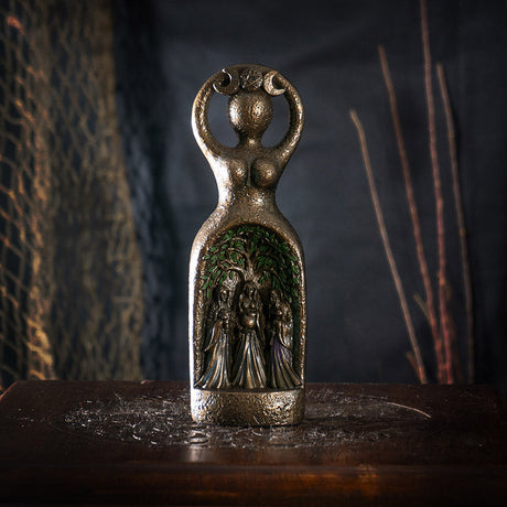 7.8" Mother, Maiden, and Crone Statue - Magick Magick.com