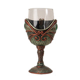 8" Glass & Resin Chalice / Goblet - Dragon Eye - Magick Magick.com