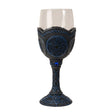 8" Glass & Resin Chalice / Goblet - Pentagram - Magick Magick.com