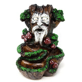 8" Green Man Backflow Cone Incense Burner - Magick Magick.com