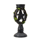 8" Pentagram Candle Holder - Magick Magick.com