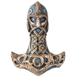 8" Thor's Hammer Wall Plaque Statue - Magick Magick.com