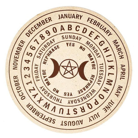 8" Triple Moon Pendulum / Altar Board - Magick Magick.com