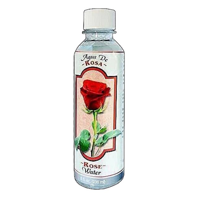 8 oz Aura Waters - Clear Rose Water - Magick Magick.com