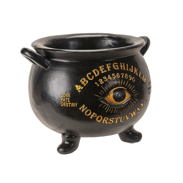 8.7" Ouija Cauldron Pot - Magick Magick.com