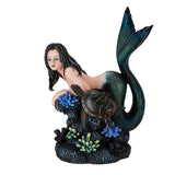 8.86" Green Mermaid Statue - Magick Magick.com