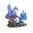 9" Amy Brown Fairy Statue - Companion Dragon - Magick Magick.com