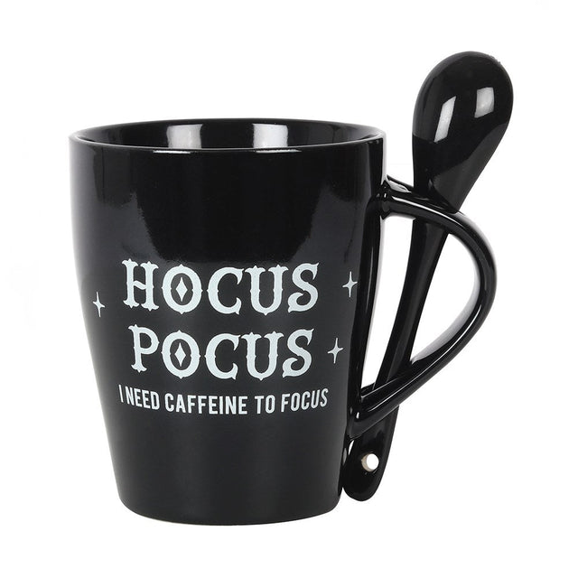 9 oz Ceramic Mug and Spoon Set - Hocus Pocus - Magick Magick.com