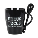 9 oz Ceramic Mug and Spoon Set - Hocus Pocus - Magick Magick.com