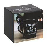 9 oz Ceramic Mug and Spoon Set - Stirring Up Magic - Magick Magick.com