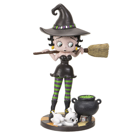 9.25" Betty Boop Witch Statue - Magick Magick.com