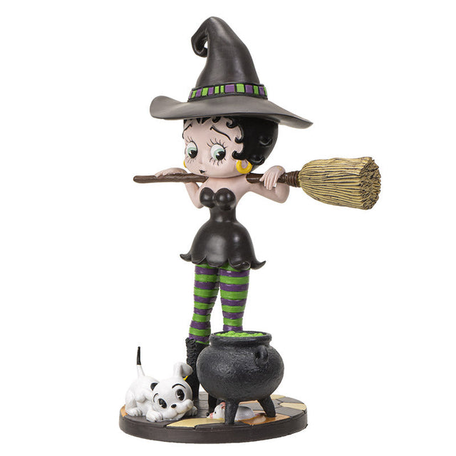 9.25" Betty Boop Witch Statue - Magick Magick.com