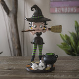 9.25" Betty Boop Witch Statue - Magick Magick.com