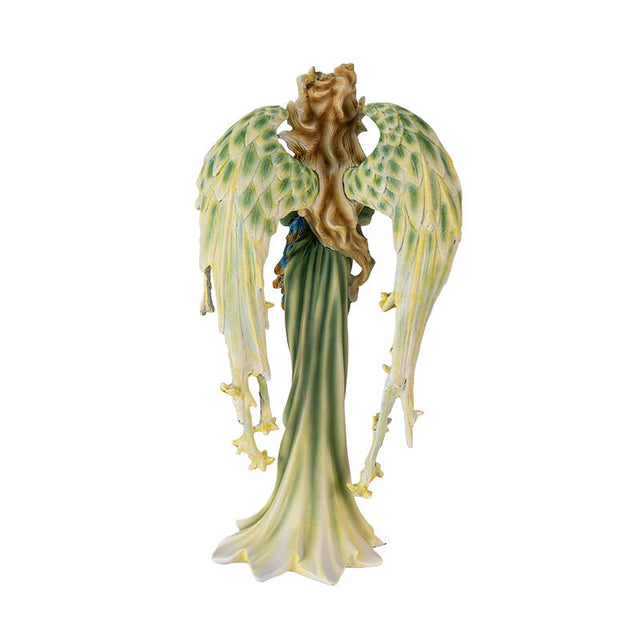 9.25" Peacock Fairy Statue - Magick Magick.com
