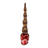 9.3" Skull Crystal Magic Wand - Magick Magick.com