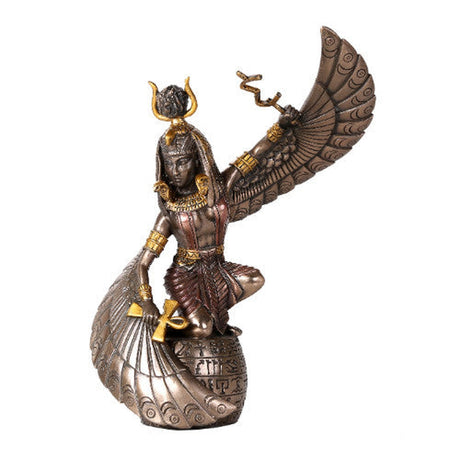 9.5" Isis Statue (Bronze) - Magick Magick.com