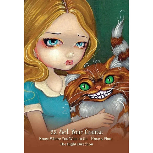 Alice: The Wonderland Oracle by Lucy Cavendish, Jasmine Becket-Griffith - Magick Magick.com