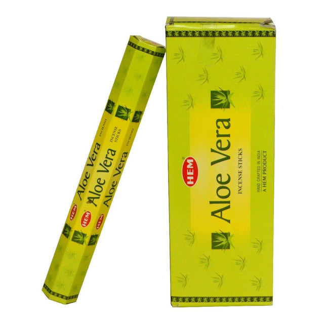 Aloe Vera HEM Incense Stick 20 Pack - Magick Magick.com