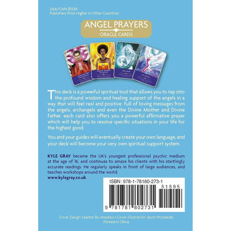 Angel Prayers Oracle Cards by Kyle Gray - Magick Magick.com