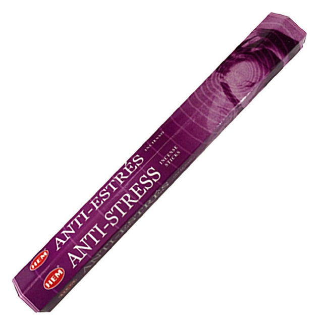 Anti Stress HEM Incense Stick 20 Pack - Magick Magick.com