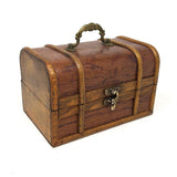 Antique Wooden Rosewood Chest (Set of 2, 7" and 5") - Magick Magick.com