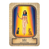 Auset Egyptian Oracle Cards by Elisabeth Jensen, Marie Klement - Magick Magick.com