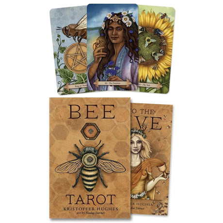 Bee Tarot Kit by Kristoffer Hughes, Nadia Turner - Magick Magick.com
