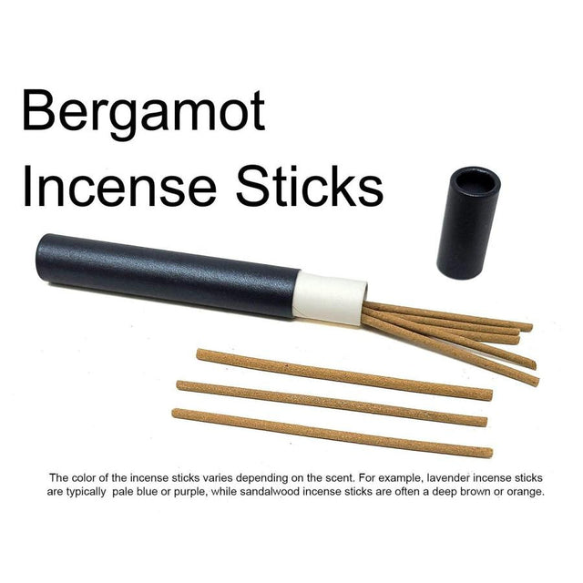 Bergamot Incense Gift Set with Incense Burner & Storage Container - Magick Magick.com