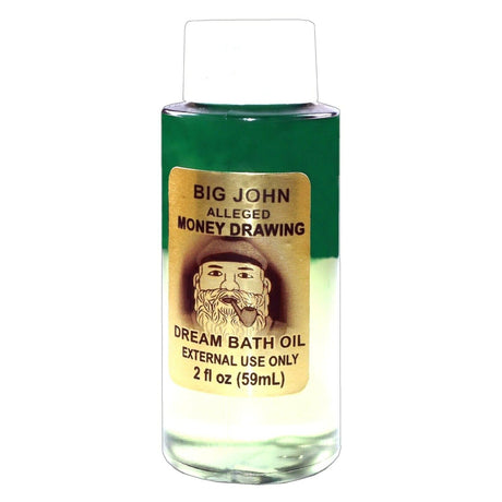 Big John's Money Drawing Dream Bath Oil - Magick Magick.com