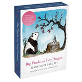 Big Panda and Tiny Dragon Boxed Card Set (Set of 20) - Magick Magick.com