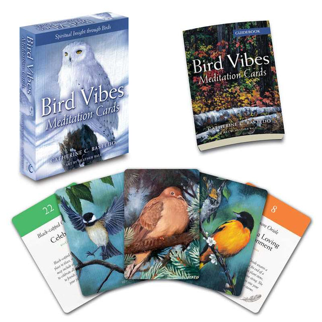 Bird Vibes Meditation Cards by Catherine C. Bastedo, Heather Bale - Magick Magick.com