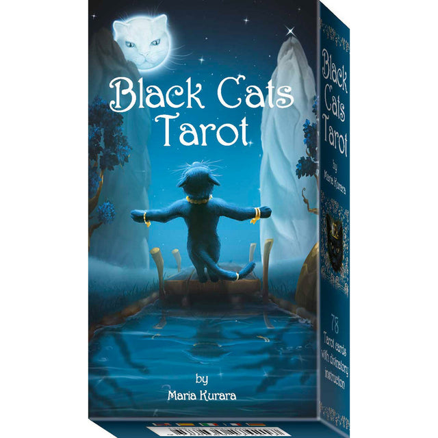 Black Cats Tarot Deck by Lo Scarabeo, Maria Kuara - Magick Magick.com