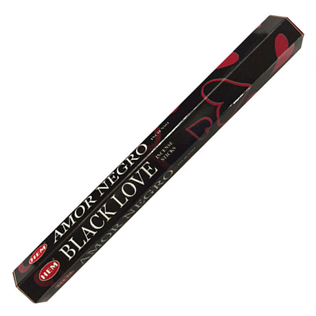 Black Love HEM Incense Stick 20 Pack - Magick Magick.com