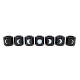 Black Moon Phase Ceramic Chime Candle Holder (Set of 7) - Magick Magick.com