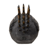 Black and Gold Bullet Skull Statue - Magick Magick.com