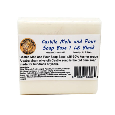 Castile Melt and Pour Block Soap Base - Magick Magick.com
