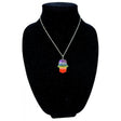 Chakra Bonded Gemstone Hamsa Pendant - Magick Magick.com