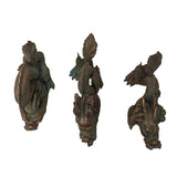 Chinese Dragon Statue Set - See, Hear, Speak No Evil (Set of 3) - Magick Magick.com