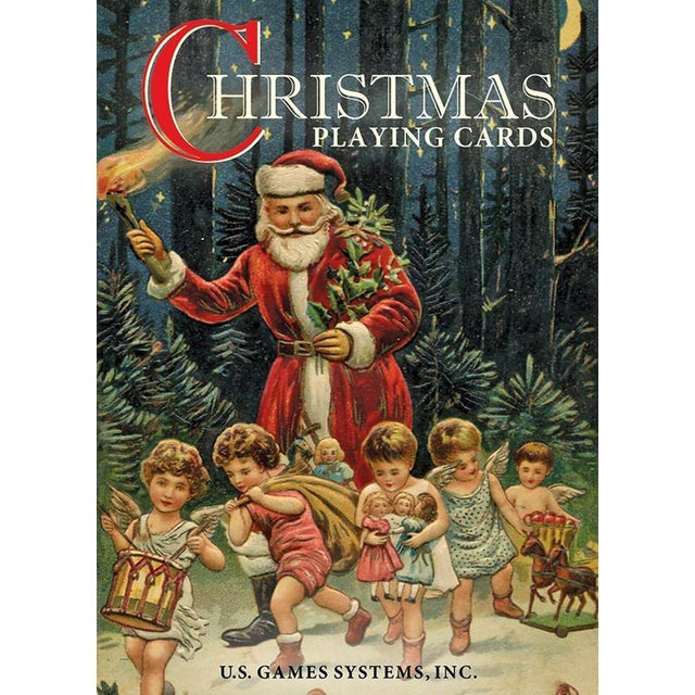 Christmas Playing Cards by U.S. Game Systems, Inc. - Magick Magick.com