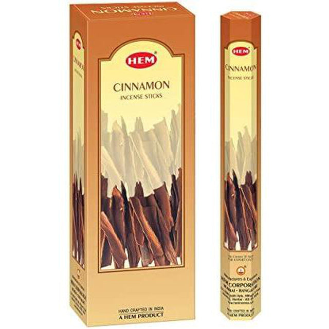 Cinnamon HEM Incense Stick 20 Pack - Magick Magick.com