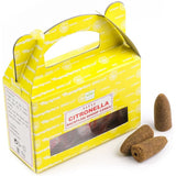 Citronella Satya Backflow Dhoop Incense Cones (24 Pack) - Magick Magick.com