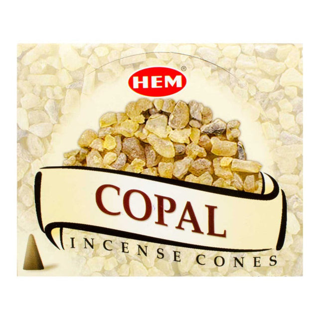 Copal HEM Cone Incense (10 Cones) - Magick Magick.com