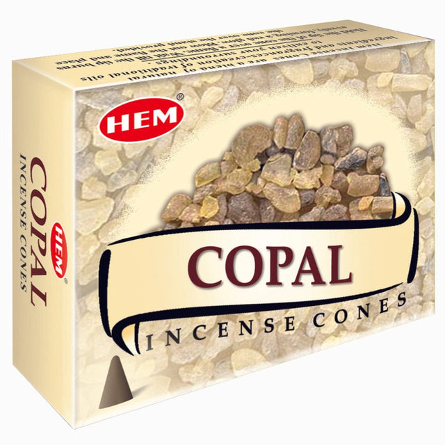 Copal HEM Cone Incense (10 Cones) - Magick Magick.com