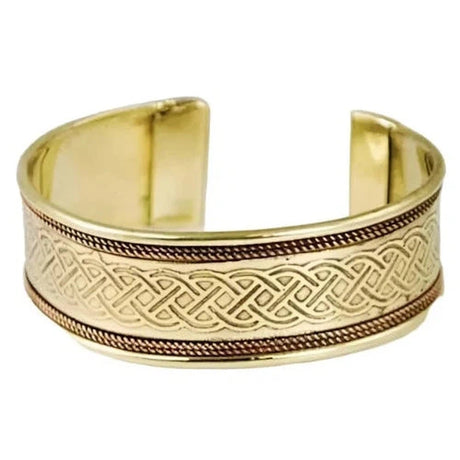 Copper & Brass Bracelet - Celtic - Magick Magick.com